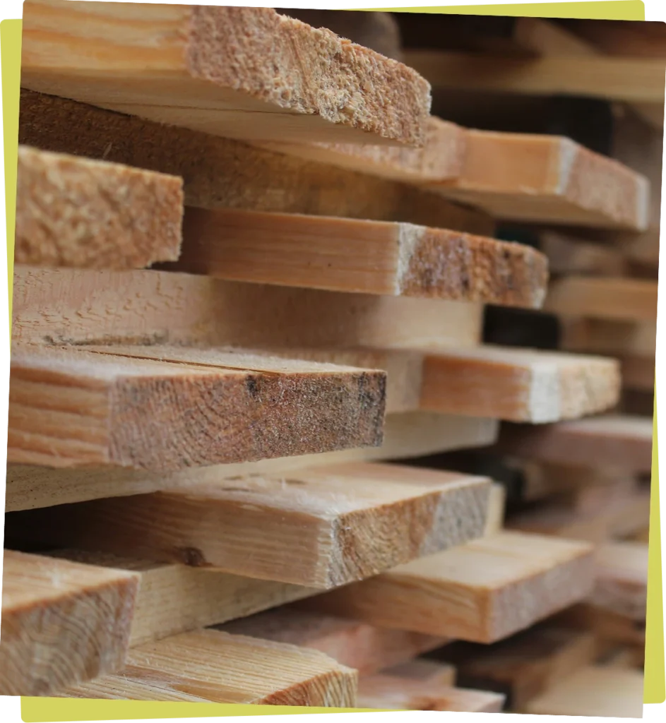 Stacked Wood