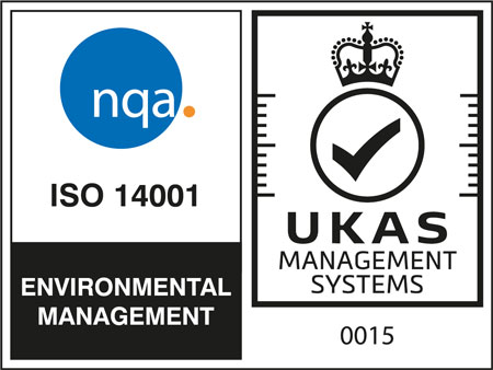 NQA ISO 14001 UKAS Logo